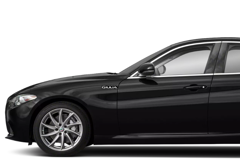 Alfa Romeo emblem for fenders with Giulia logo Alfa Romeo emblems decoinfabric