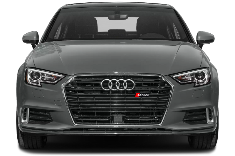 Audi Emblem & Badge Set - Grille and Tailgate RS6 logo Audi emblems decoinfabric