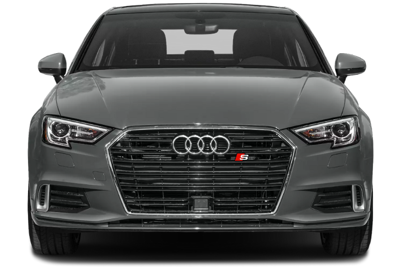 Audi Emblem & Badge Set - Grille and Tailgate S logo