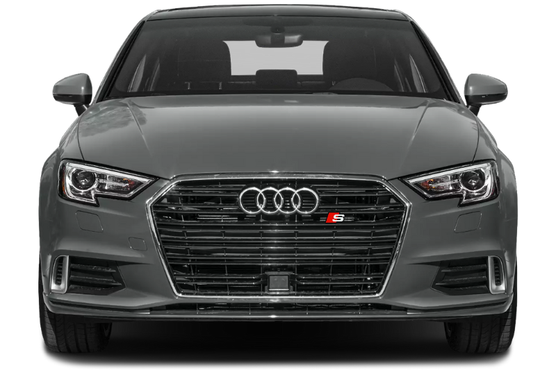 Audi Emblem & Badge Set - Grille and Tailgate S logo Audi emblems decoinfabric