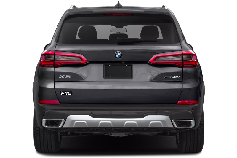 BMW tailgate trunk rear emblem with F15 logo BMW emblems decoinfabric