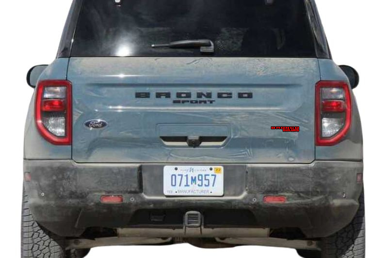 Ford Bronco Emblem & Badges set with Bronco Badlands logo