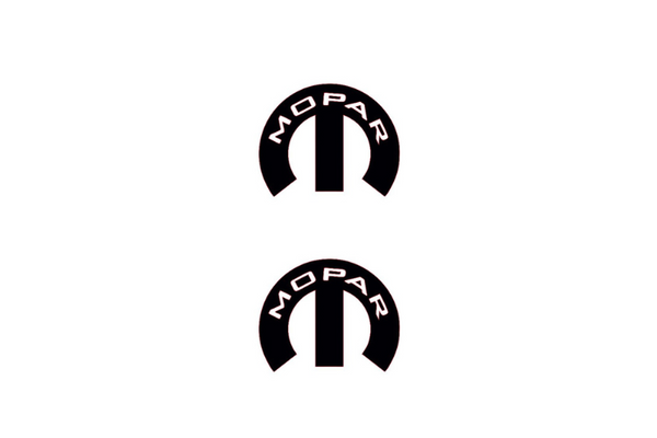 Chrysler Emblem & Badge Set - Grille and Tailgate Mopar logo (Type 20)