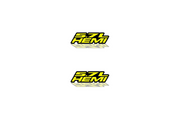 Chrysler Emblem & Badge Set - Grille and Tailgate 5.7L Hemi logo Chrysler emblems decoinfabric YELLOW