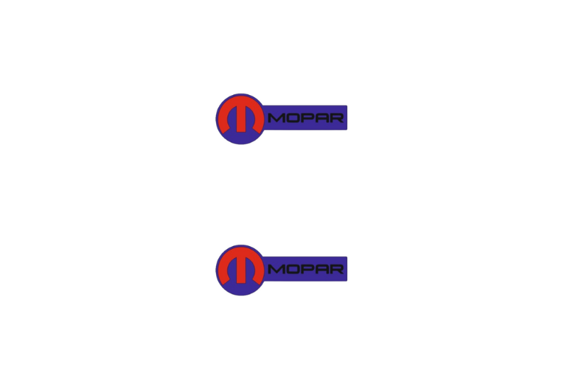 Chrysler Emblem & Badge Set - Grille and Tailgate Mopar logo (Type 11) Chrysler emblems decoinfabric