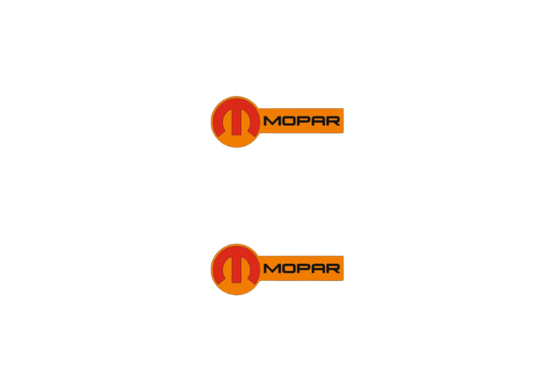 Chrysler Emblem & Badge Set - Grille and Tailgate Mopar logo (Type 13)