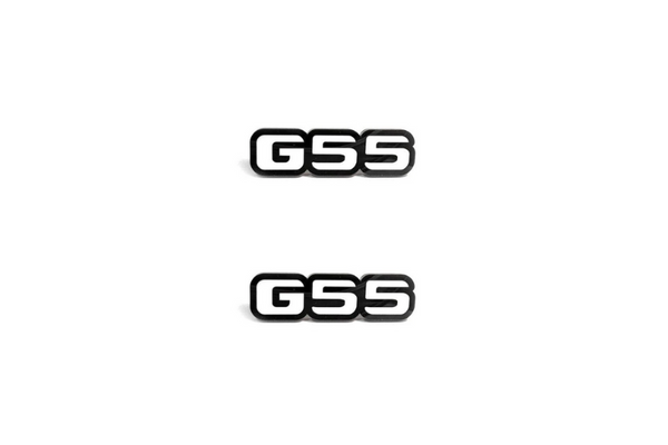 Mercedes G-Class Emblem & Badge Set - Grille and Tailgate G55 logo Mercedes emblems decoinfabric WHITE