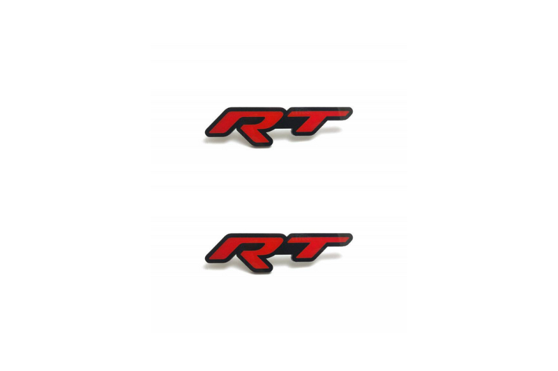 Acura Emblem & Badge Set - Grille and Tailgate Type S logo Dodge emblems decoinfabric RED