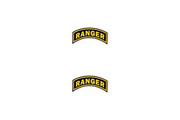 Ford Ranger Emblem & Badge Set - Grille and Tailgate Ranger logo (Type 2) Ford emblems decoinfabric YELLOW