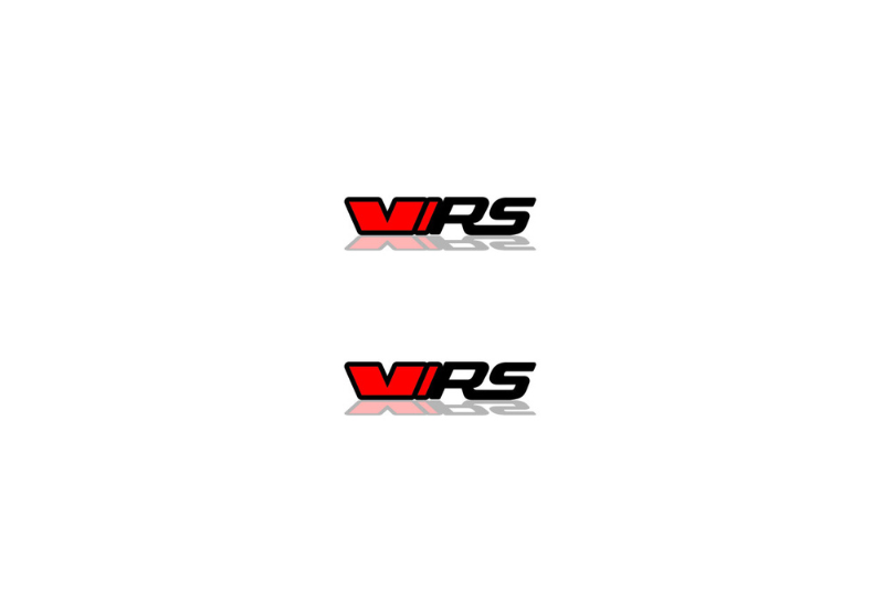 Skoda Emblem & Badge Set - Grille and Tailgate VRS logo Skoda emblems decoinfabric