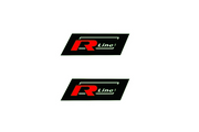 Volkswagen Emblem & Badge Set - Grille and Tailgate R-Line logo (Type 5) Volkswagen emblems decoinfabric