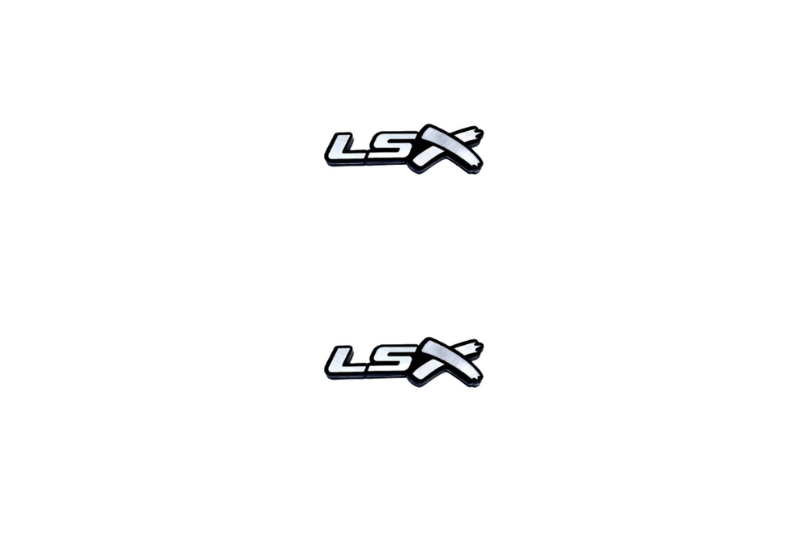 Chevrolet Emblem & Badge Set - Grille and Tailgate LSX logo (Type 2) Chevrolet emblems decoinfabric