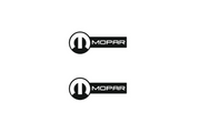 Jeep Emblem & Badge Set - Grille and Tailgate Mopar logo (Type 19) Jeep emblems decoinfabric BLACK
