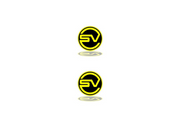 Range Rover Emblem & Badge Set - Grille and Tailgate SV logo Range Rover emblems decoinfabric YELLOW