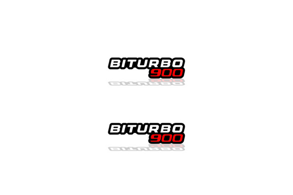 Mercedes G-Class Emblem & Badge Set - Grille and Tailgate BiTurbo G900 logo Mercedes emblems decoinfabric