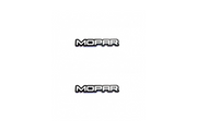 Jeep Emblem & Badge Set - Grille and Tailgate Mopar logo Jeep emblems decoinfabric WHITE