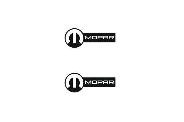 Chrysler Emblem & Badge Set - Grille and Tailgate Mopar logo (Type 17)