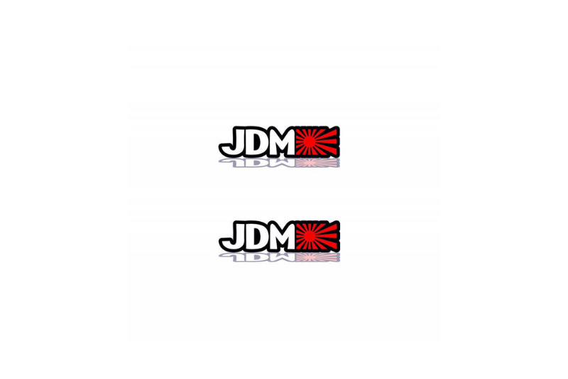 Infiniti Emblem & Badge Set - Grille and Tailgate JDM logo (Type 2) Infiniti emblems decoinfabric WHITE