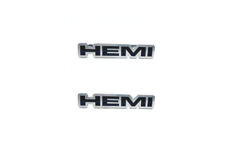 Jeep Stainless Steel Emblem & Badge Set - Grille and Tailgate Hemi logo Jeep emblems decoinfabric BLACK