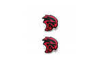 Load image into Gallery viewer, Jeep Emblem &amp; Badge Set - Grille and Tailgate Hellcat logo — Red