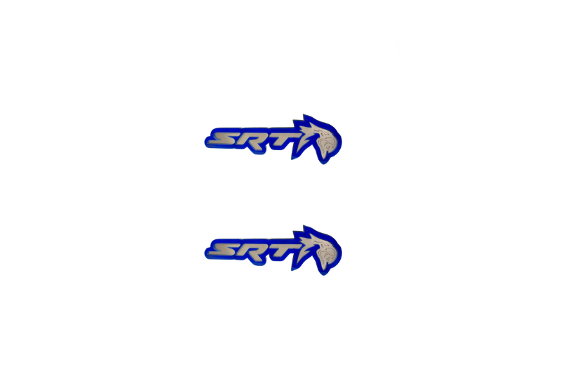 Jeep Emblem & Badge Set - Grille and Tailgate SRT Trackhawk logo Jeep emblems decoinfabric