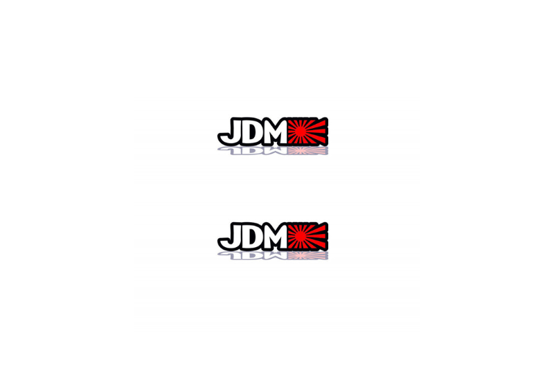 Lexus Emblem & Badge Set - Grille and Tailgate JDM logo (Type 2) Lexus emblems decoinfabric WHITE