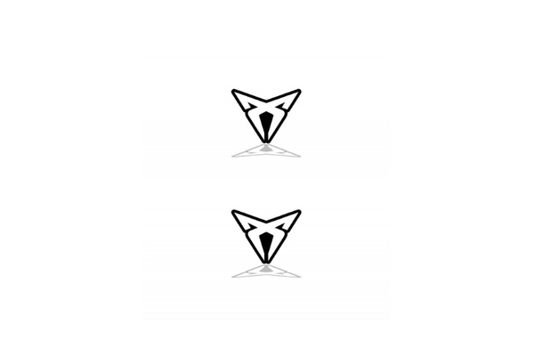 Seat Emblem & Badge Set - Grille and Tailgate Cupra logo