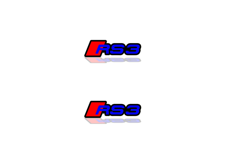 Audi Emblem & Badge Set - Grille and Tailgate RS3 logo