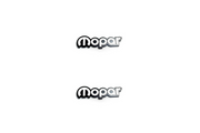 Chrysler Emblem & Badge Set - Grille and Tailgate Mopar logo (Type 2) Chrysler emblems decoinfabric WHITE
