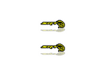 Load image into Gallery viewer, Jeep Emblem &amp; Badge Set - Grille and Tailgate SRT Hellhawk logo — Yellow