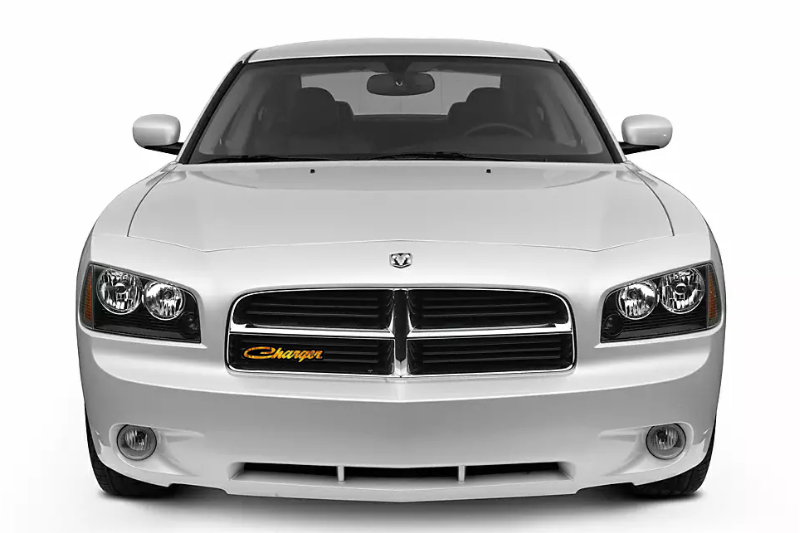 Dodge Charger Radiator grille emblem with Charger Fire logo