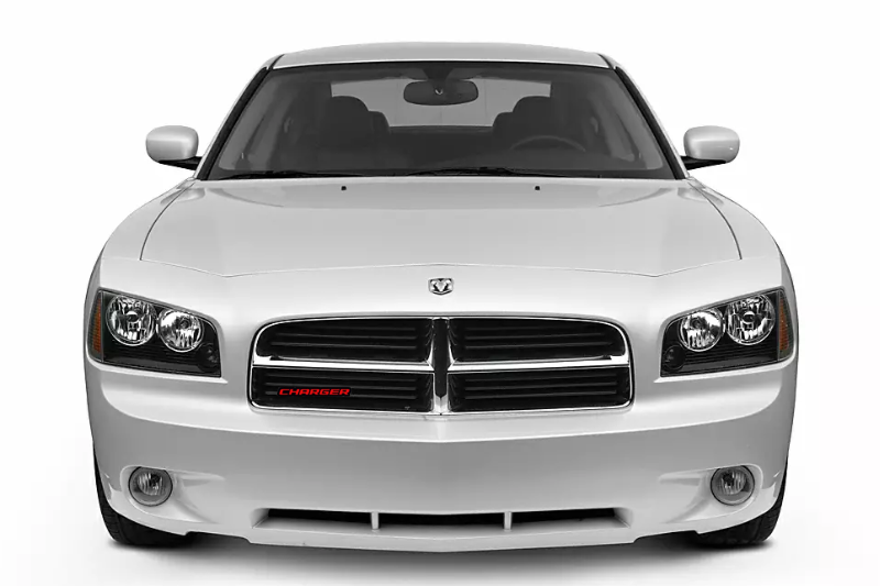 Dodge Emblem & Badge Set - Grille and Tailgate Dodge Charger logo Dodge emblems decoinfabric RED