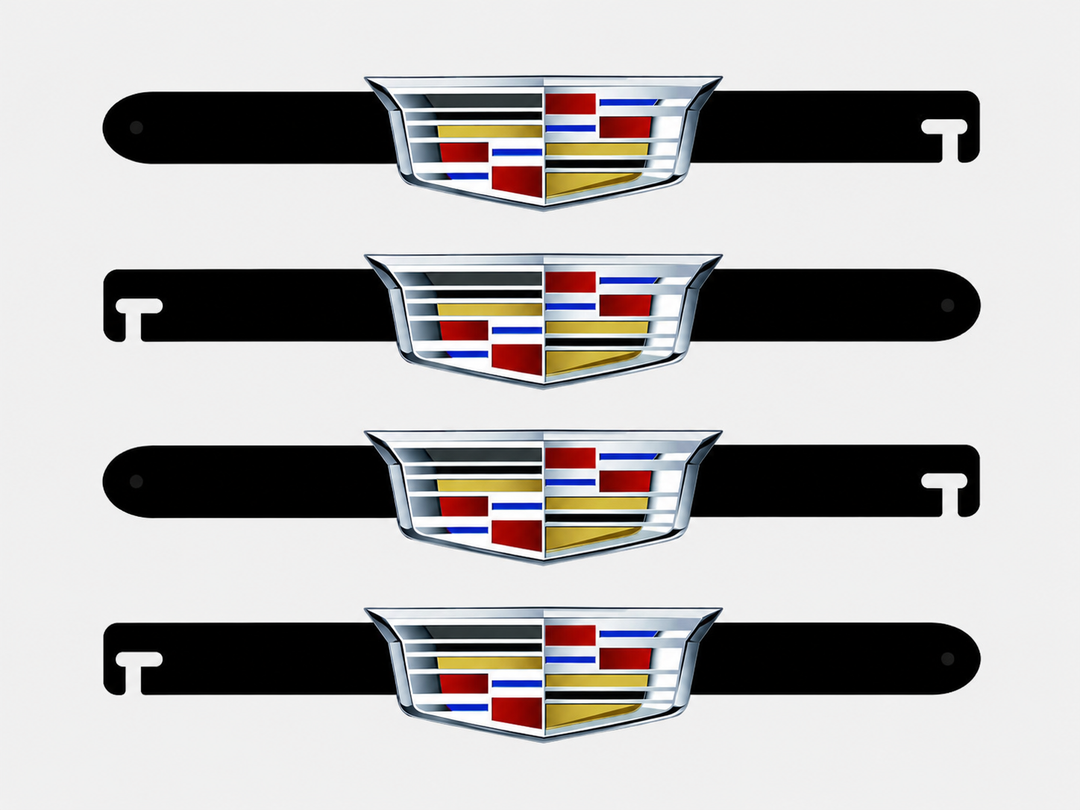 Custom Car Show Door Props Cadillac Logo Stainless Steel