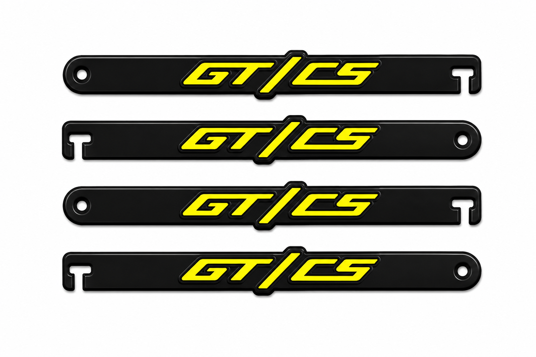 Custom Car Show Door Props GT/CS (type 1) Logo Stainless Steel