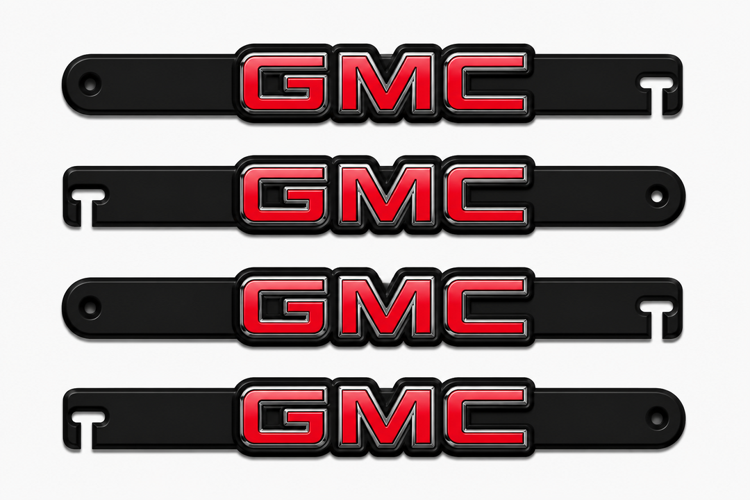Custom Car Show Door Props GMC (type 1) Logo Stainless Steel