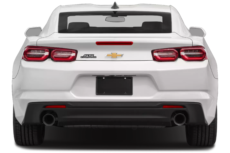 Chevrolet Camaro tailgate trunk rear emblem with Camaro SS logo Chevrolet emblems decoinfabric