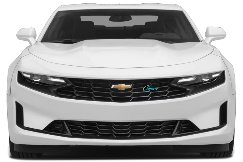Chevrolet Camaro Radiator grille emblem with Camaro logo Chevrolet emblems decoinfabric