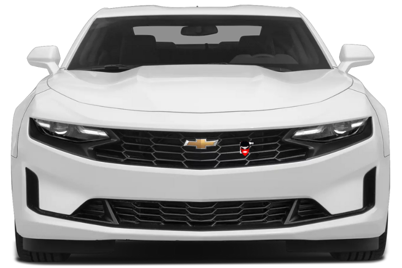 Chevrolet Emblem & Badge Set - Grille and Tailgate Chevy Skull logo (Type 4) Chevrolet emblems decoinfabric