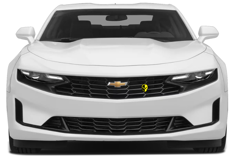 Chevrolet Emblem & Badges set with Jake Skull logo Chevrolet emblems decoinfabric