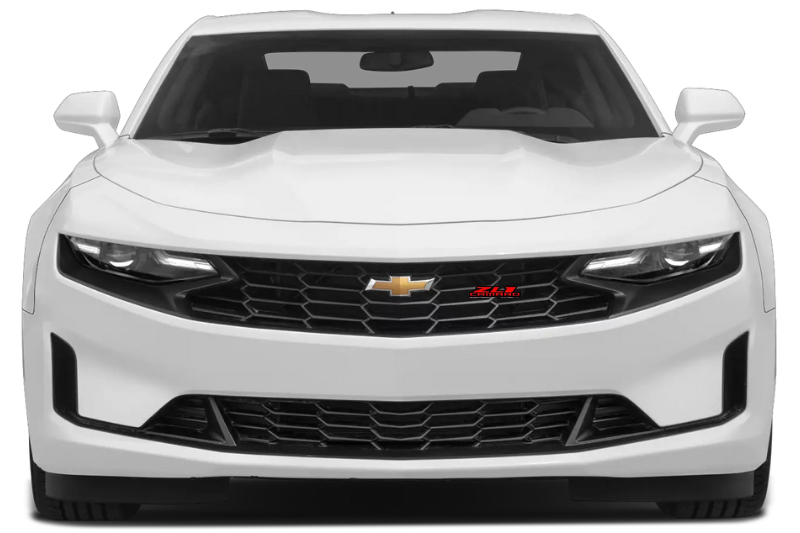 Chevrolet Camaro Radiator grille emblem with ZL1 Camaro logo Chevrolet emblems decoinfabric