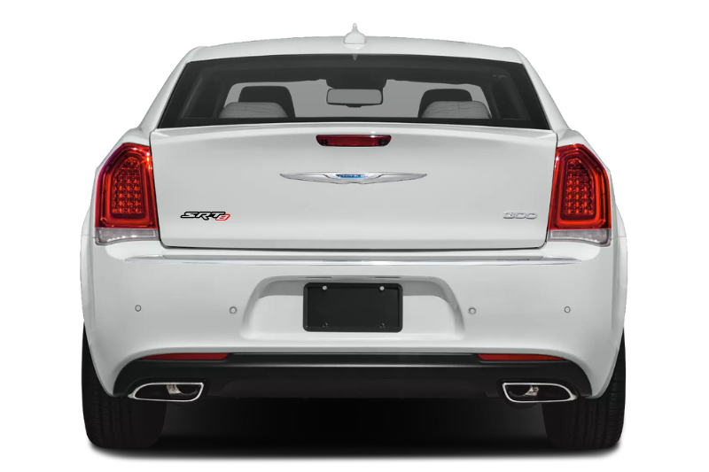 Chrysler Emblem & Badges set with SRT8 logo (Type 2) Chrysler emblems decoinfabric