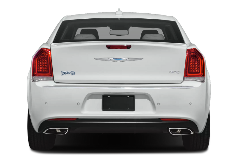 Chrysler 300C II Stainless Steel Emblem & Badge Set - Grille and Tailgate 300 Hellcat logo (Type 2)