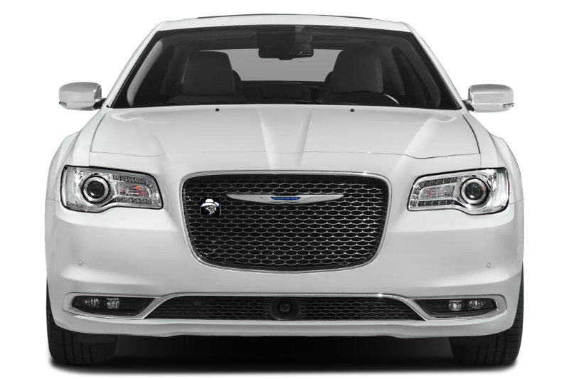 Chrysler Emblem & Badge Set - Grille and Tailgate Hellcat Cowboy logo Chrysler emblems decoinfabric