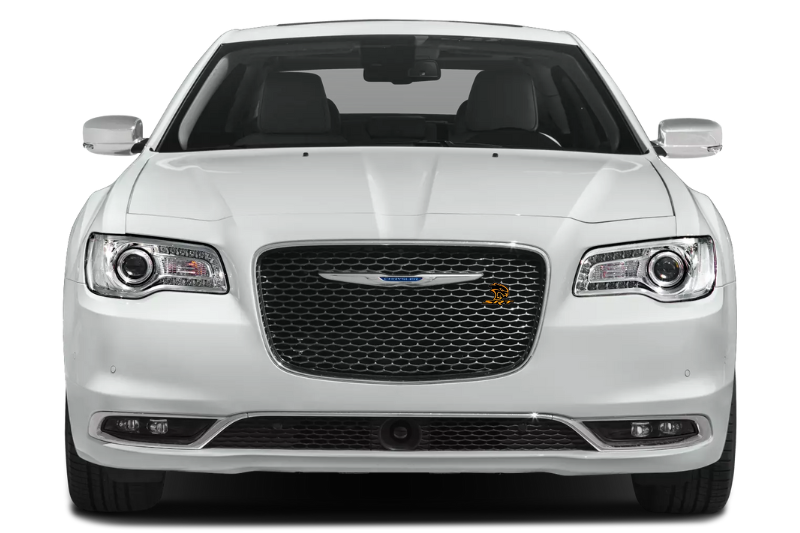 Chrysler Emblem & Badge Set - Grille and Tailgate Hellcat + SRT logo Chrysler emblems decoinfabric