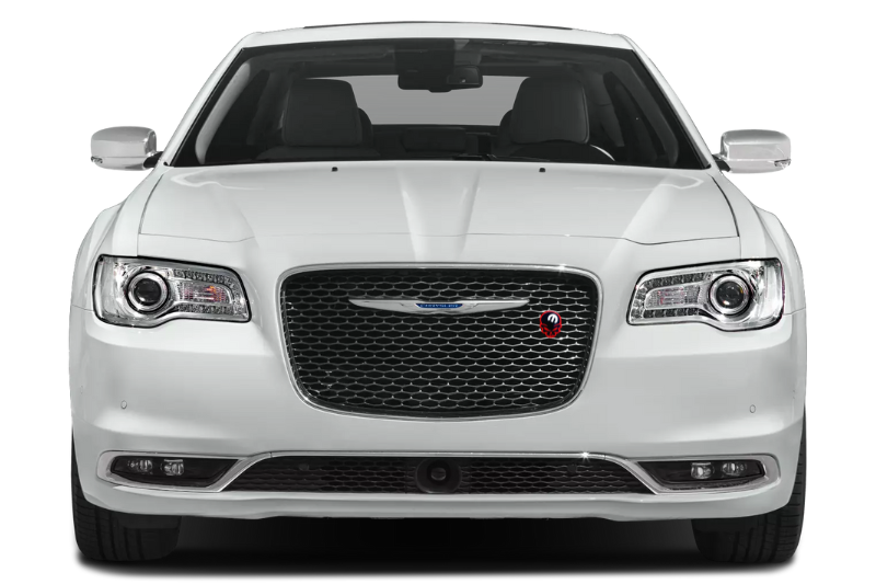 Chrysler Emblem & Badge Set - Grille and Tailgate Mopar Skull logo (Type 6) Chrysler emblems decoinfabric