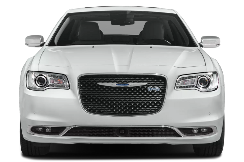 Chrysler 300C II Stainless Steel Emblem & Badge Set - Grille and Tailgate 300 Hellcat logo (Type 2)