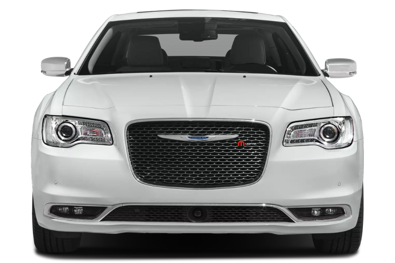 Chrysler Radiator grille emblem with Mopar logo (type 9) Chrysler emblems decoinfabric