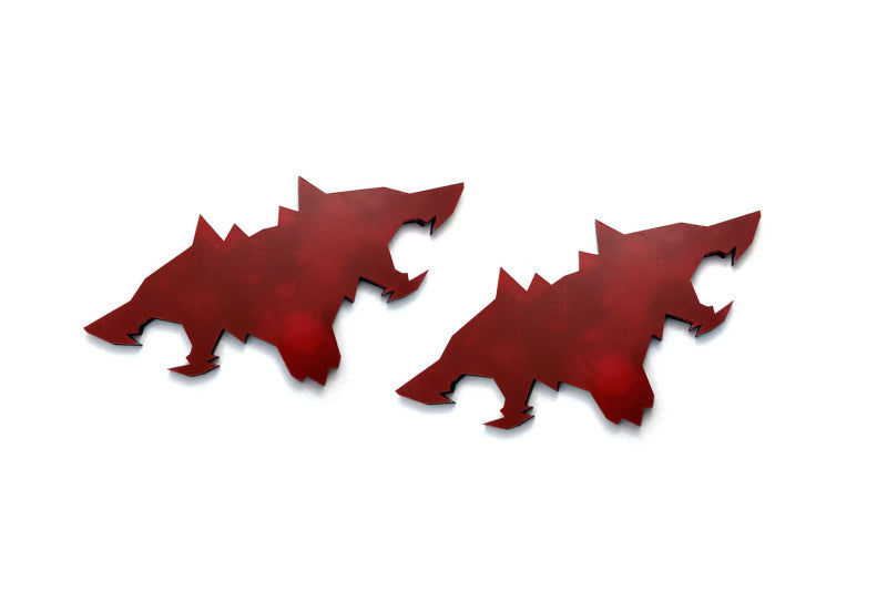 Tesla Cybertruck emblem for fenders with Cyberbeast logo Tesla emblems decoinfabric