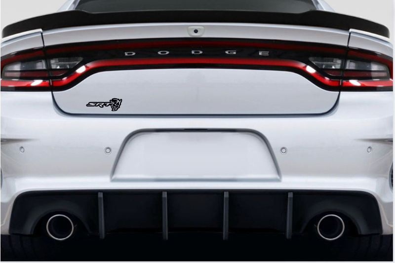Dodge Emblem & Badges set with SRT Demon logo Dodge emblems decoinfabric