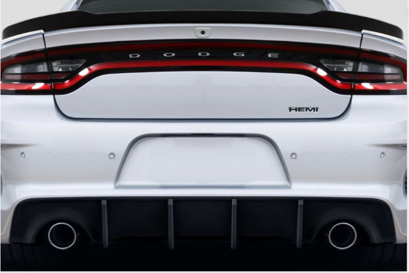 Dodge Stainless Steel Emblem & Badge Set - Grille and Tailgate HEMI logo Dodge emblems decoinfabric